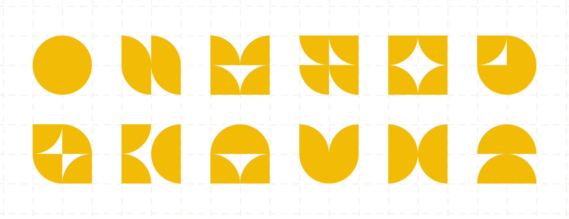 Core motif variations — amber