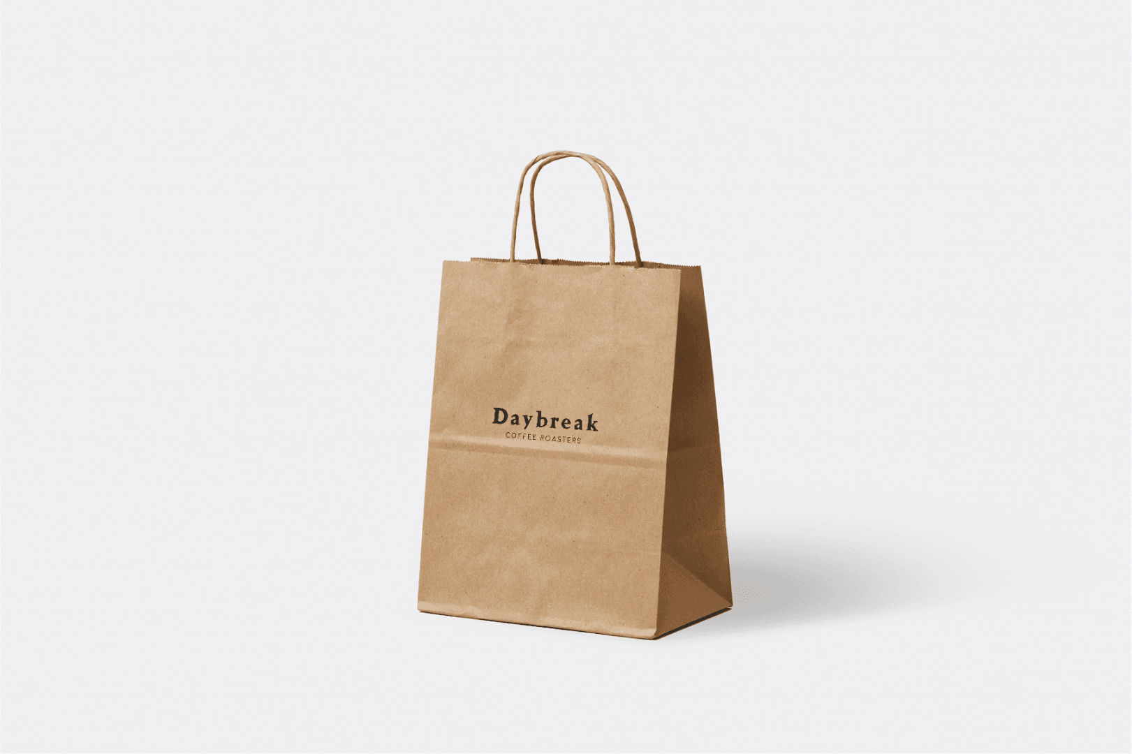 Daybreak coffee bag mockup