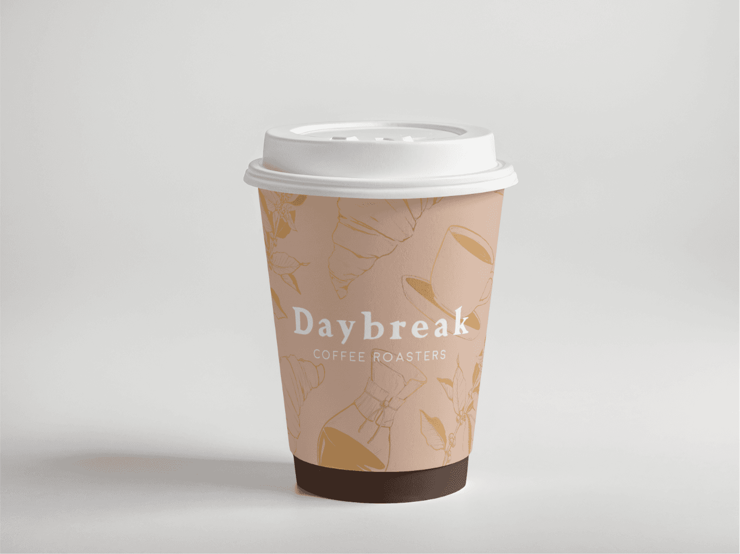 Daybreak coffee — lifestyle mockup