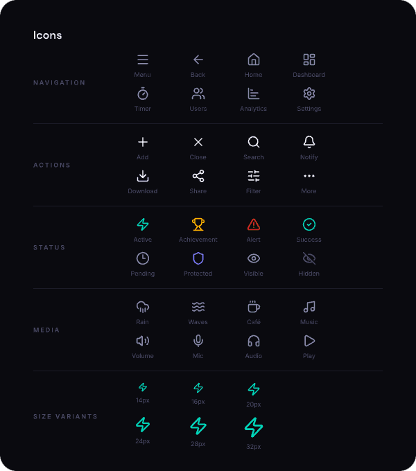 Icon system