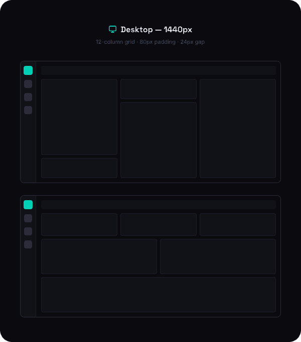 Desktop layout